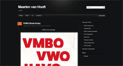 Desktop Screenshot of maartenvanhooft.nl